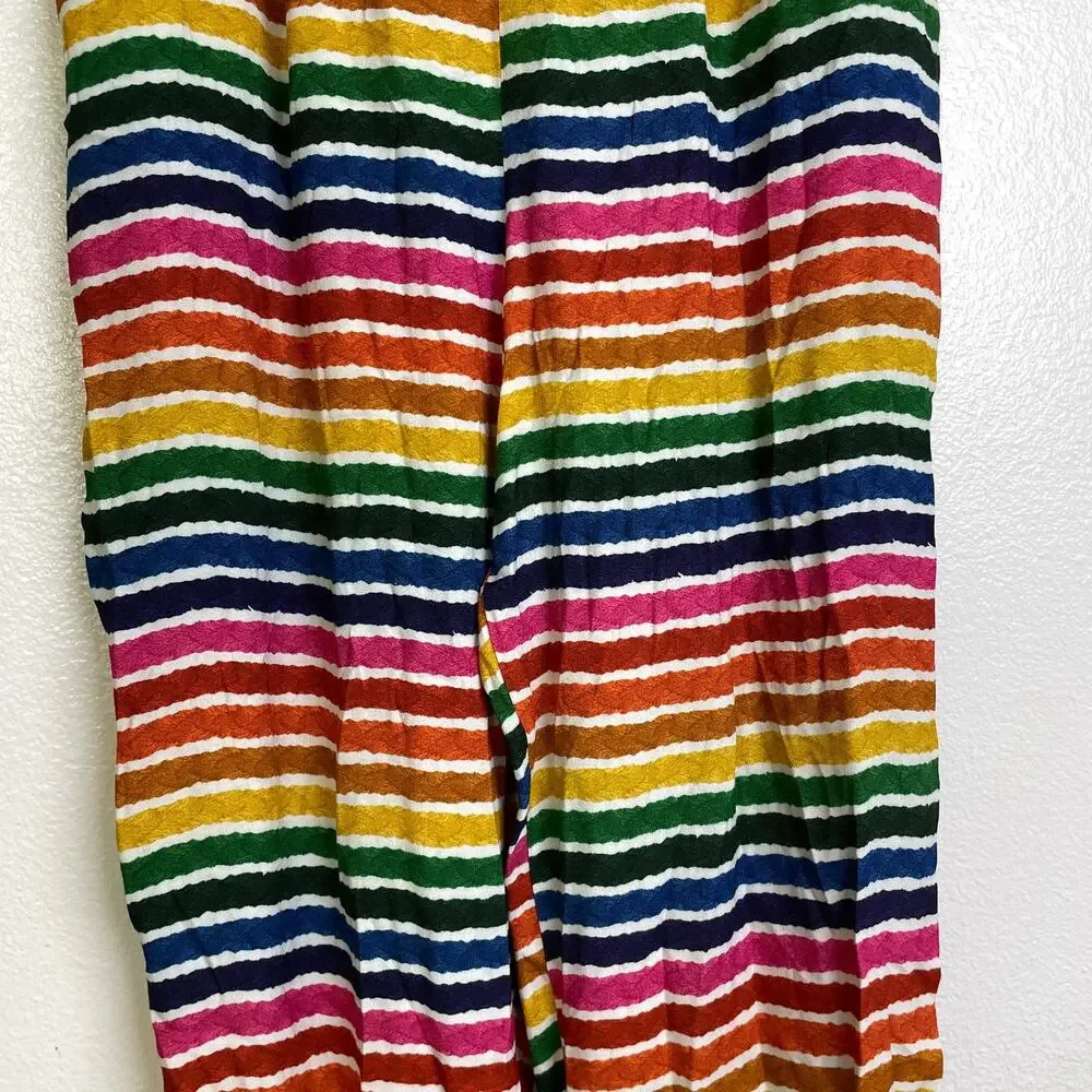 FARM Rio Colorful Striped Wide Leg Pants - Picture 5 of 11